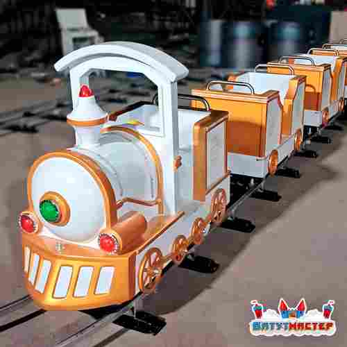 Аттракцион рельсовый для детей «Императорский состав», 4 кабинки, 8 мест