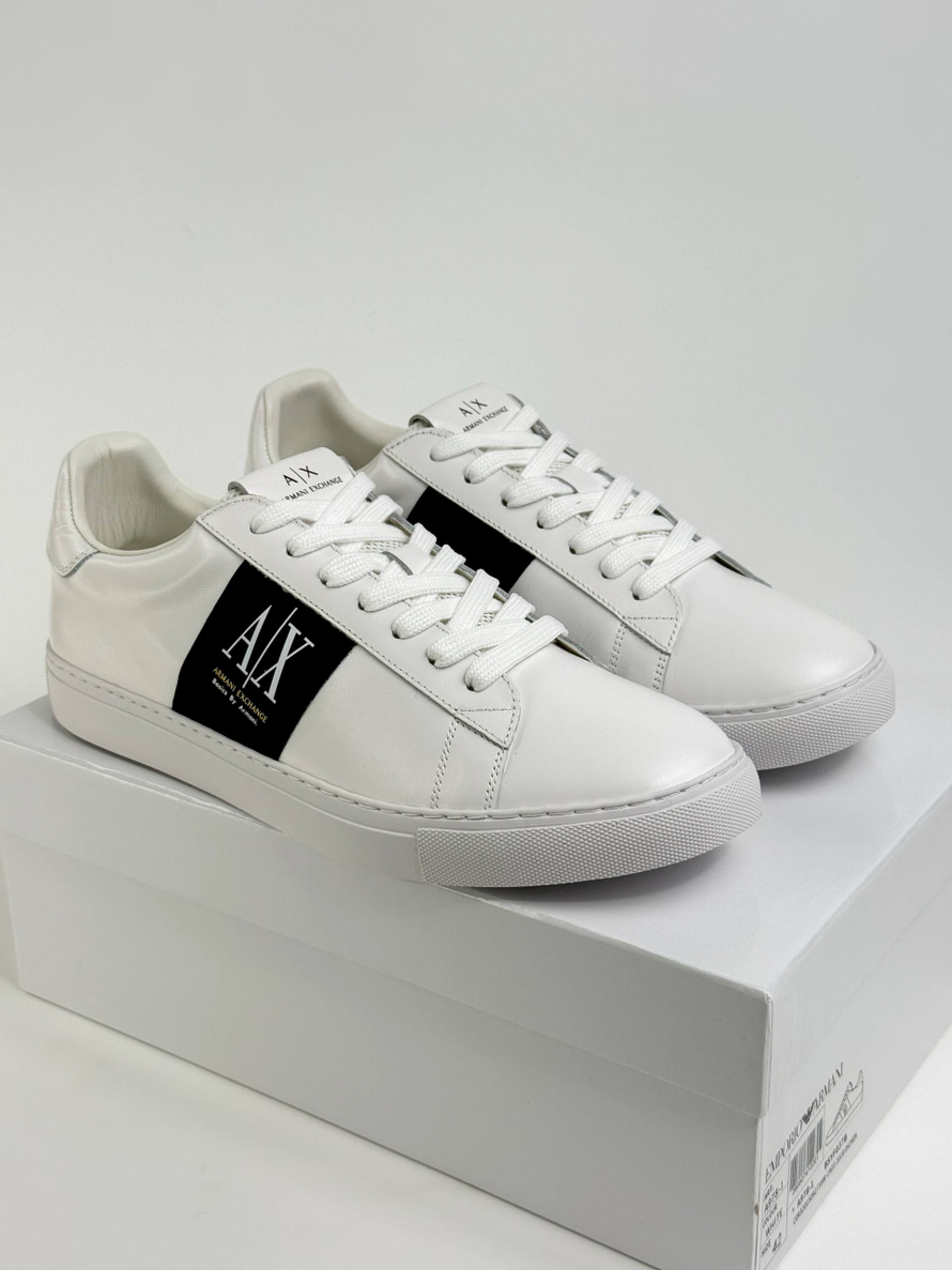 Кроссовки Armani Exchange #B244 (бел.)