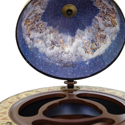 Jufeng Глобус-бар напольный d 33 светлый