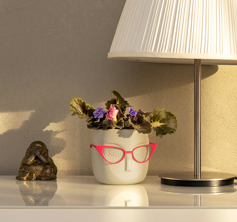 Кашпо МАРИ D115мм 0,65л с дренажной вставкой М3075