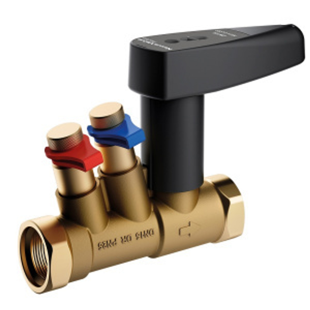 Ручной балансировочный клапан NexusValve Fluctus FODRV DN20L Kvs 1,43 Flamco