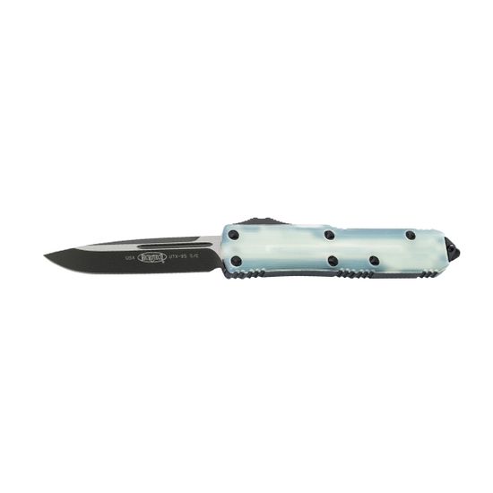 Автоматический нож Microtech UTX-85 231-1GTJGS c клинком из стали Böhler M390 Microclean®, рукоять алюминий / G10