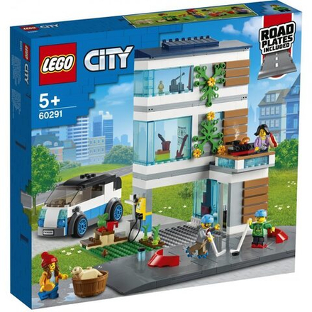 Конструктор LEGO CITY "Современный дом для семьи" 60291