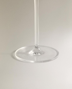 ZARA HOME ХРУСТАЛЬНЫЙ БОКАЛ ДЛЯ ВИНА, ПРОЗРАЧНЫЙ