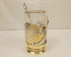 Подстаканник "Узорный" златоустовская гравюра