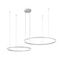 Подвесная светодиодная люстра Indigo Galass 14001/2P White V000029L