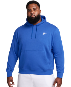 Куртка теннисная Nike Sportswear Club Fleece Pullover Hoodie - game royal/game royal/white - Blue