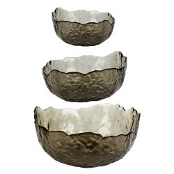 Салатник, набор 3шт. " " (серый) d=12,5/15,5/19 см (транспортная упаковка)