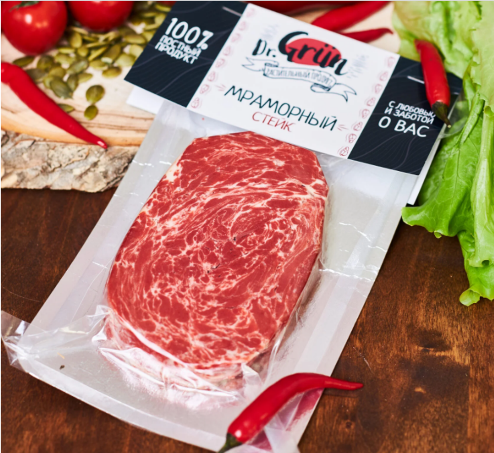 ДГ Продукт растительный Стейк "Мраморный" 200г