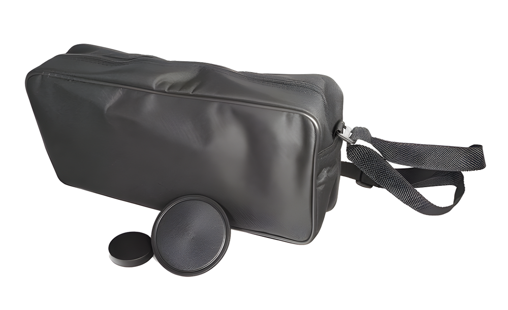 Черная сумка-чехол для зрительной трубы Sturman 25-75x70 с двумя крышками