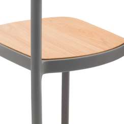 Стул Obu Wood серый