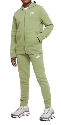 Детский теннисный костюм Nike Boys NSW Track Suit BF Core - alligator/alligator/alligator/white