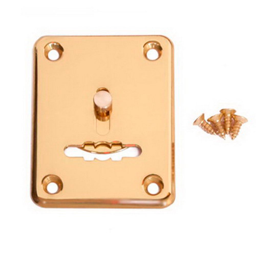 Накладка Апекс DP-S-01-G-shutter (сувальдный ключ) золото со шторкой