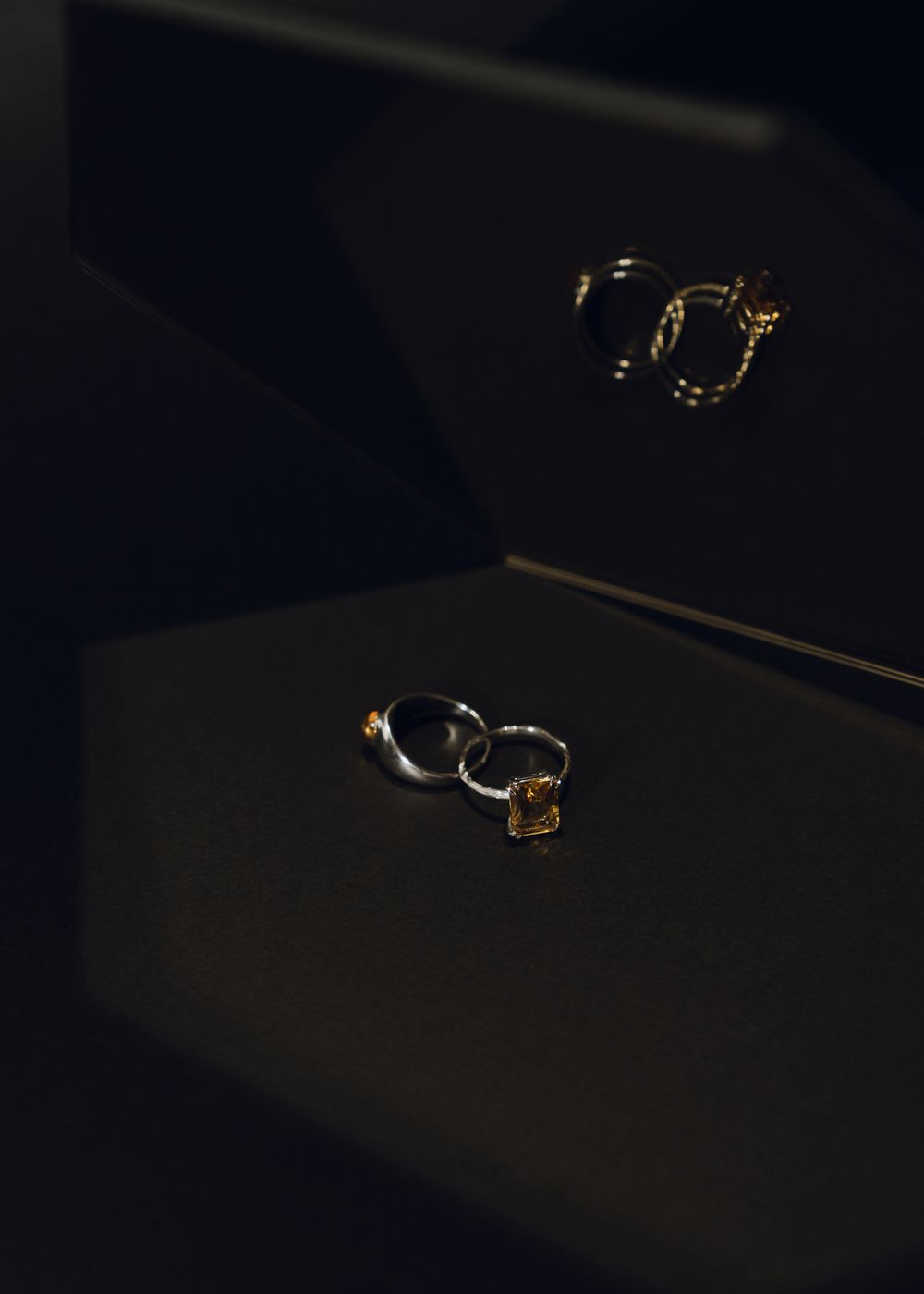 Кольцо Crystal Eye с цитрином