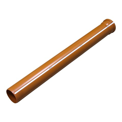 Труба наружной канализации Valfex Ø110x3,4мм 1000 мм