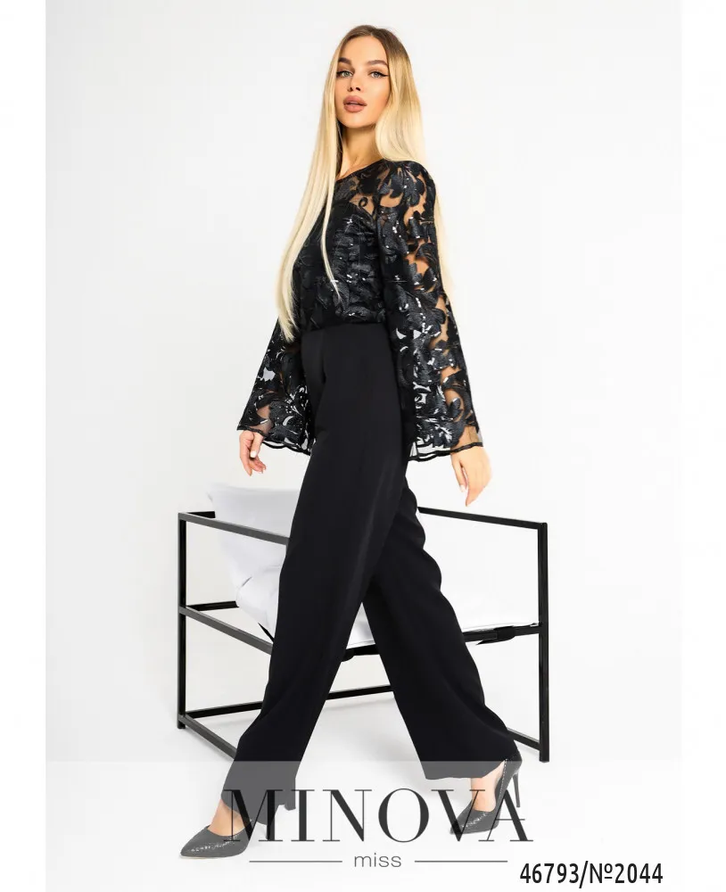 Комбинезон 2044-черный Minova