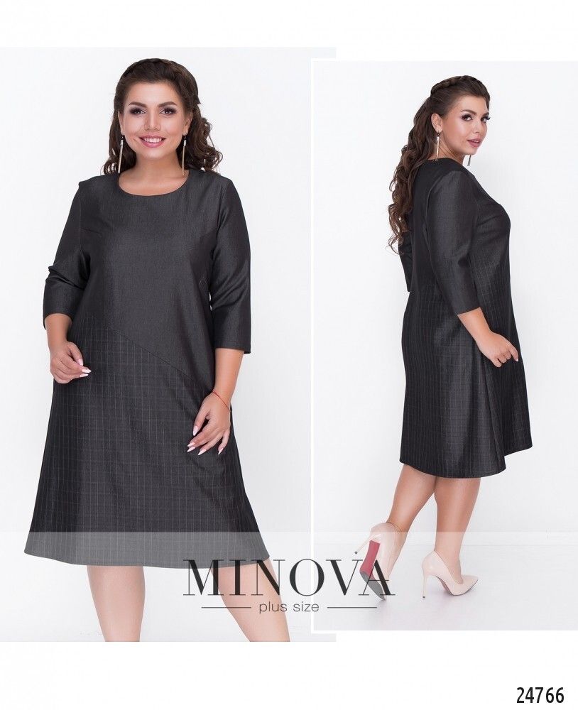 Платье 311-коричневый Minova