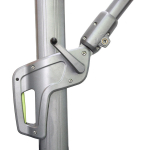 Зонт садовый складной с подставкой, квадратный 250*250 см, бежевый