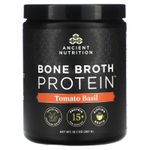 Ancient Nutrition, Bone Broth Protein, томатный базилик, 387 г (13,7 унции)