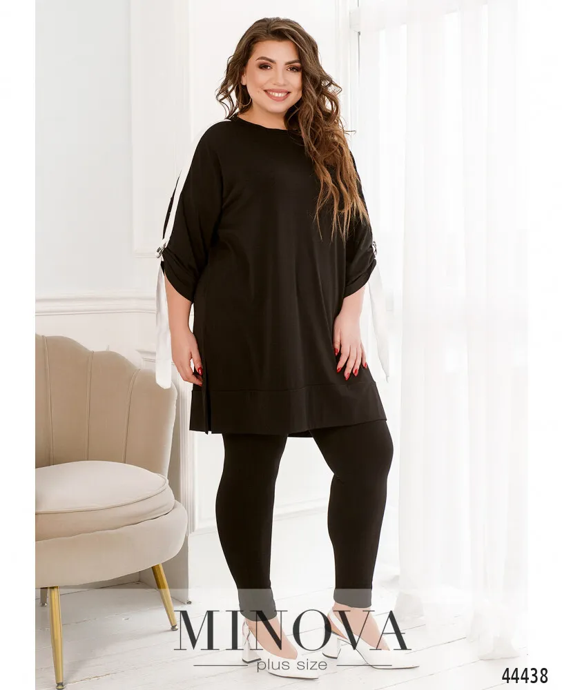 Костюм 185-черно-белый Minova