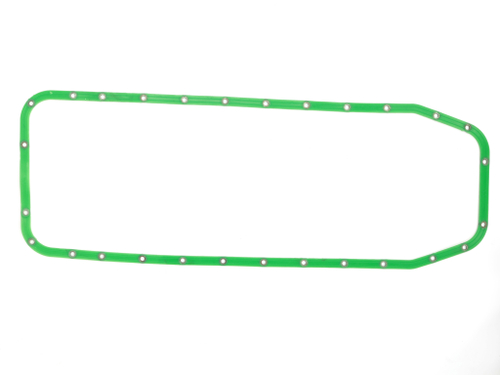 Прокладка поддона маслянного картера КАМАЗ зелёный силикон с металическими шайбами СТАНДАРТ (Балаково)