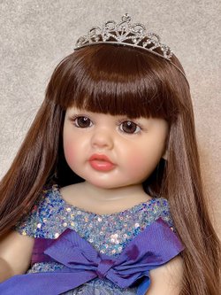 Кукла Реборн виниловая 55см в пакете (FA-539)