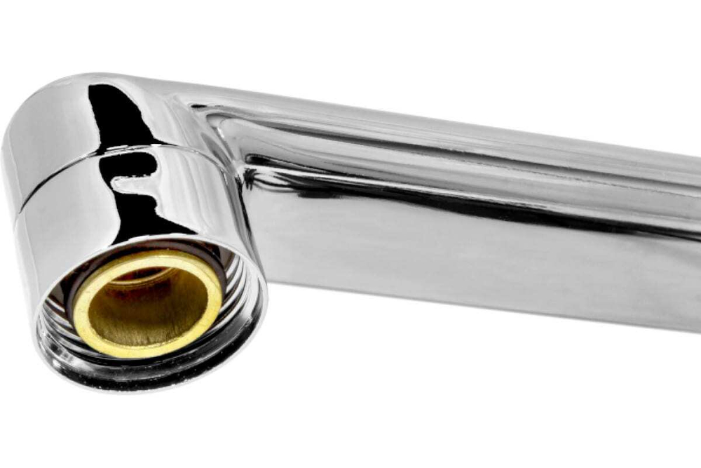 ИЗЛИВ MASTERPROF ПЛОСКИЙ L-ОБРАЗНЫЙ 30СМ ДЛЯ ВАННЫ MP-У ИС.200176