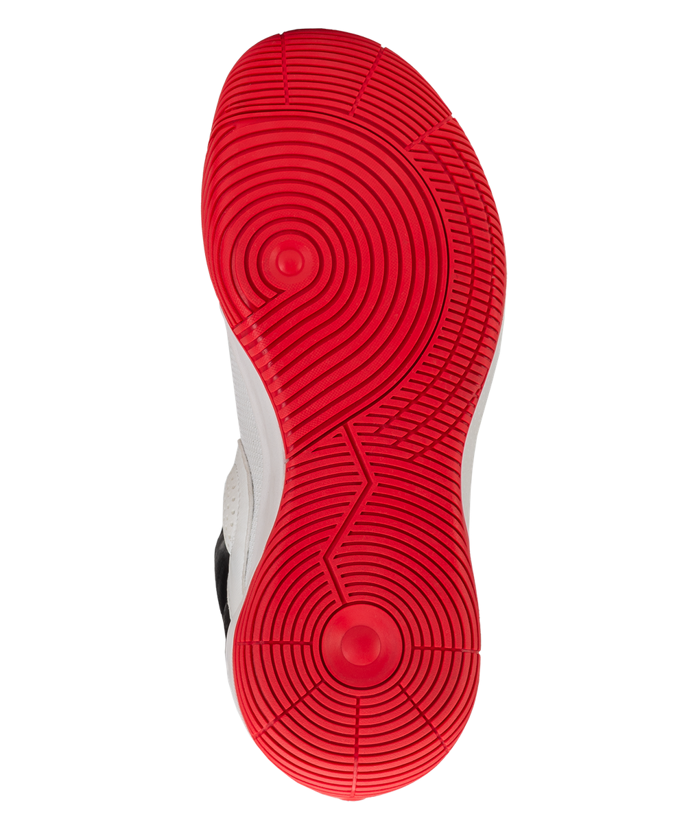 Кроссовки баскетбольные Launch MID, White/black/red