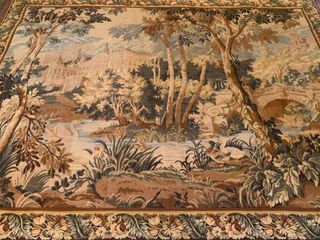 Французский винтажный гобелен