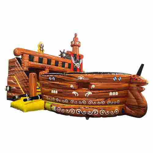 Коммерческий надувной батут «Пиратский корабль 3» 9*5*5 м