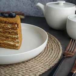 Тарелка с бортом d 21,5 см h3,6 см   Noble [4]