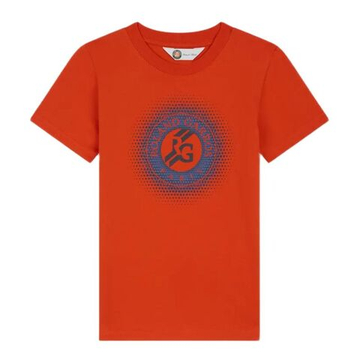 Футболка для мальчика теннисная Roland Garros Logo - clay