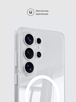 Прозрачный чехол для Samsung Galaxy S26 Ultra противоударный, с подставкой 360 XUNDD