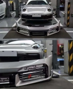 Обвес переделка в Turbo S для Porsche 911 992.1 Carrera 2019-2025 Порше