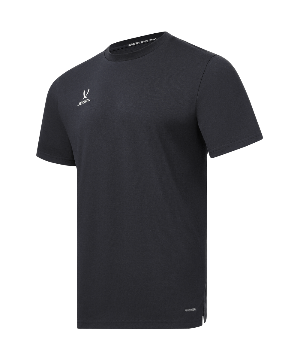 Футболка тренировочная JÖGEL DIVISION PerFormDRY Training CVC 98, темно-серый