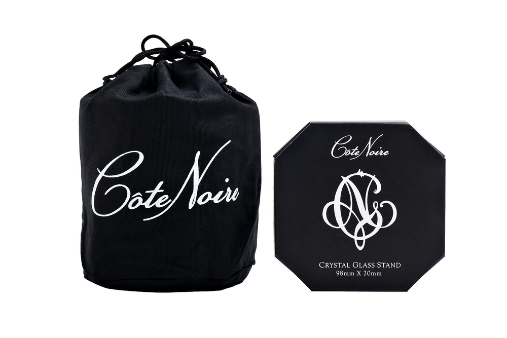 Свеча ароматическая 450г Cote Noire French Morning Tea в стеклянном стакане