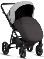 Детская коляска Tutis Leo 3 Plus 3 в 1 с автокреслом Elo Lux EduSky Black 1582068 Warm Grey
