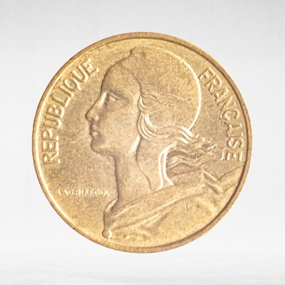 France, 10 Centimes 1976, VF