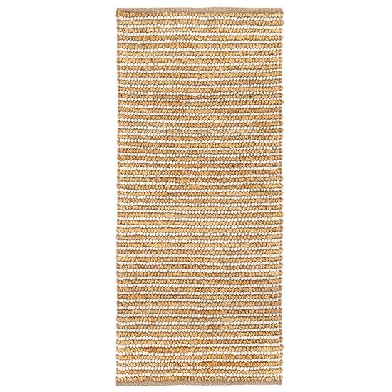 Ковер из джута и шерсти delhi из коллекции ethnic, 70x160см