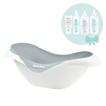 Детская ванночка для купания новорожденных BEABA Cameleo синяя