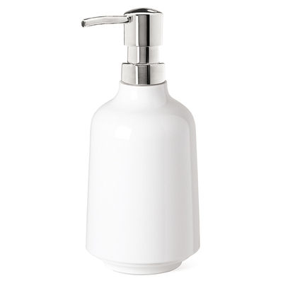 Диспенсер для жидкого мыла step, 385 мл, белый