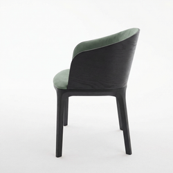 Дизайнерский стул MAKK с подлокотниками green