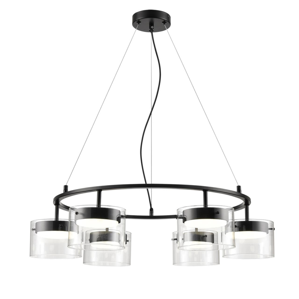 8232/6 LN Светильник GX70 6*10Вт 220В IP20 COMFI