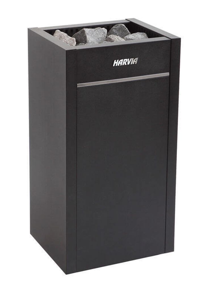 HARVIA Электрическая печь Virta HL700400 HL70 black, 6.8 кВт (без пульта управления в комплекте)