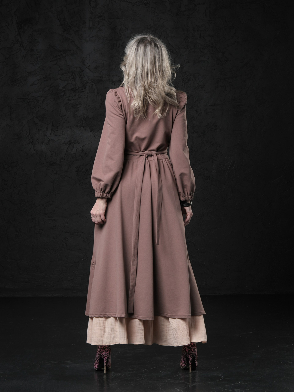 Платье на запах / несквик