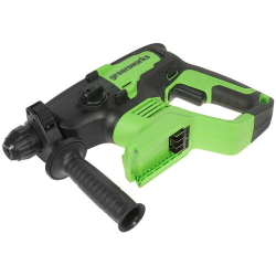 Перфоратор аккумуляторный GREENWORKS GD24SDS2 24В,SDS+,2ДЖ,б/щ,без АКБ и ЗУ (3803007)