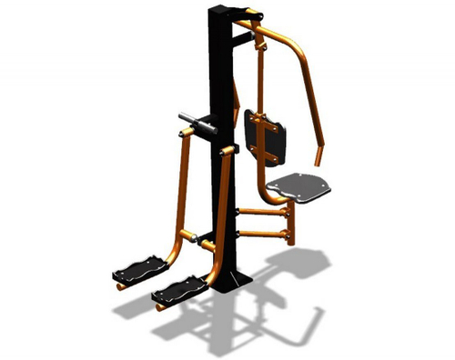 Уличный тренажер Жим от груди, Шпагат T.503.002