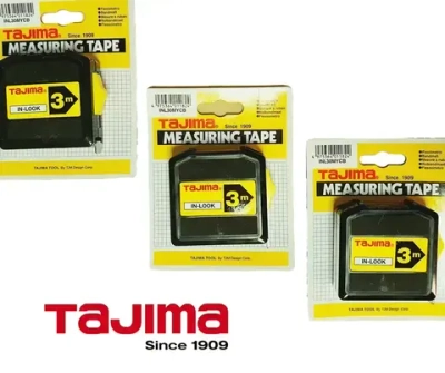 Рулетка TAJIMA In Lock (INL30MY) 3м/13мм, с окошком для внутренних измерений,2-х сторонняя шкала