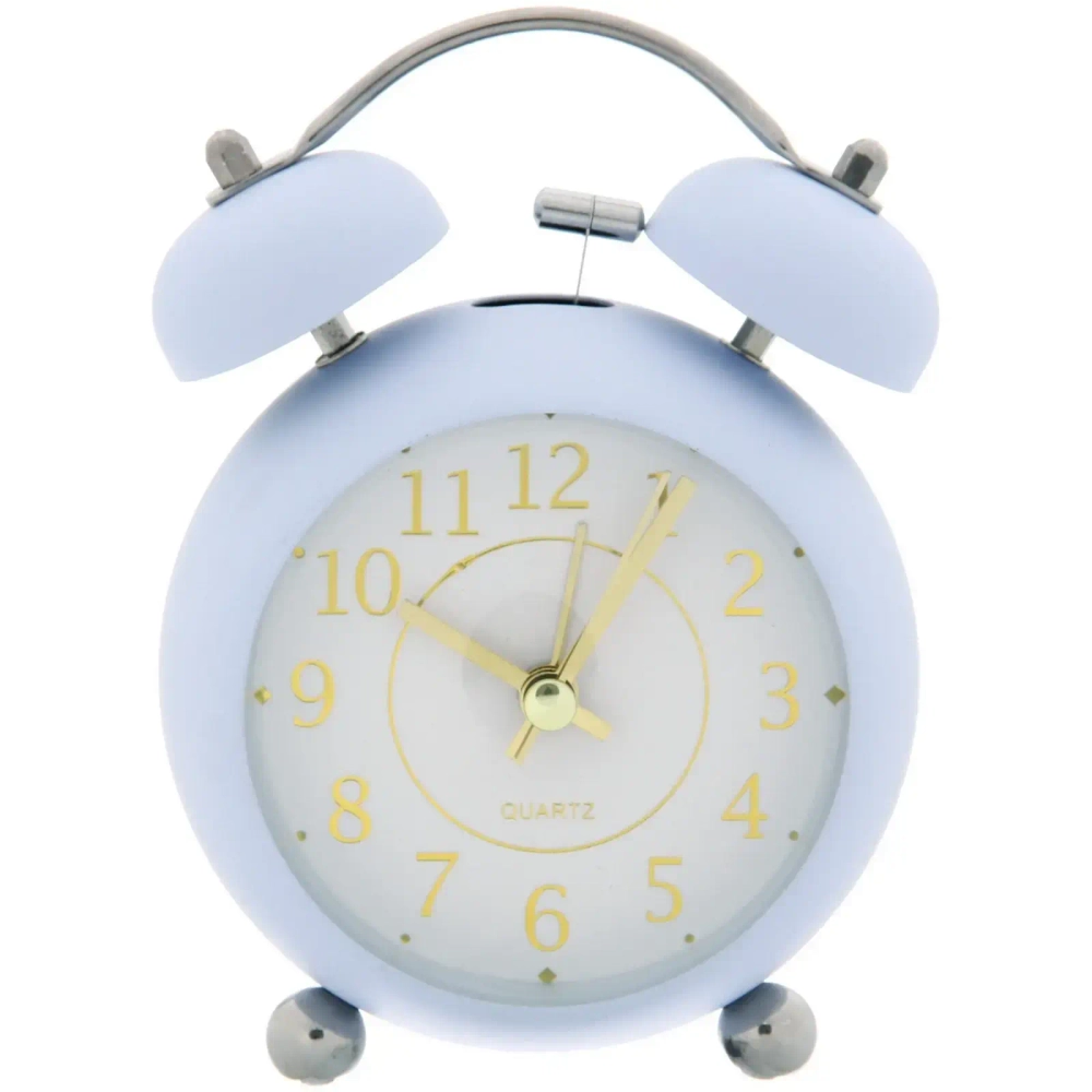 Будильник «ALISA» 8,5*4,5см голубой