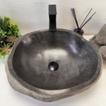 Раковина из речного камня RS-63326 (52*43*15) 0122